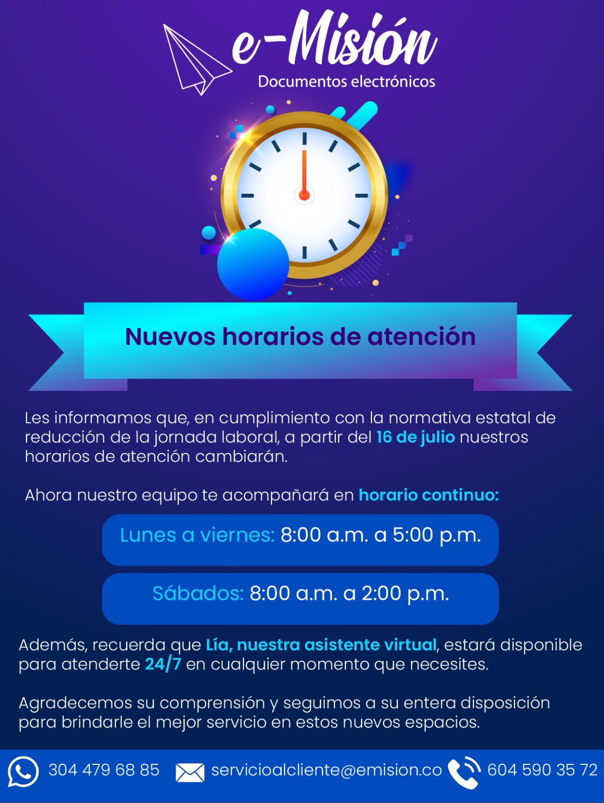 Aviso e-Misión